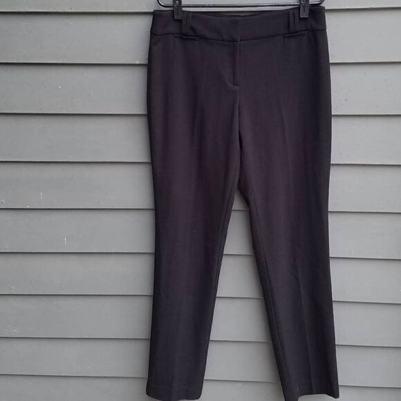 Classics!!  Anne Klein Black Trousers / Dress Pants Size 8   Designer!! - Picture 3 of 9